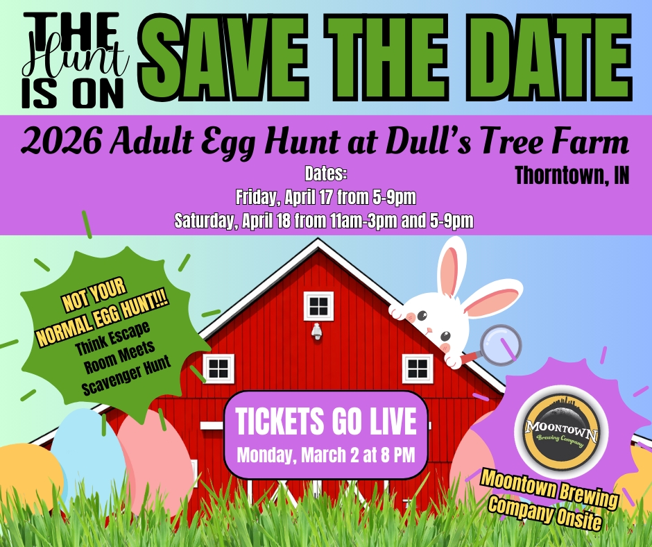 Adult Egg Hunt - Indianapolis, Indiana - Thorntown, IN - Egg Hunt - Escape Room Meets Scavenger Hunt